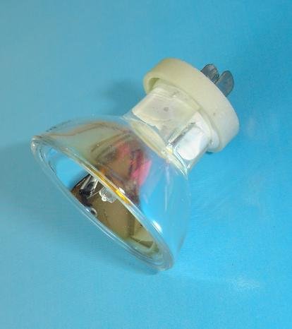 Лампочка запасная (12V-75W) для полимеризатора с плоским цоколем