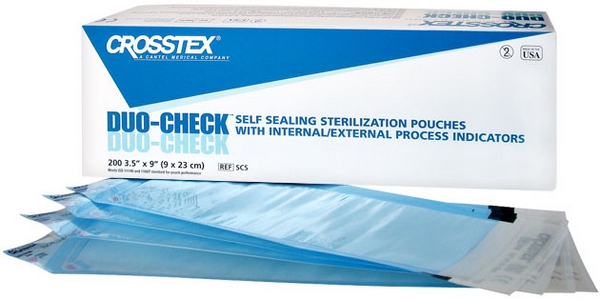Пакеты для стерилизации 13х25 (200шт.),Crosstex