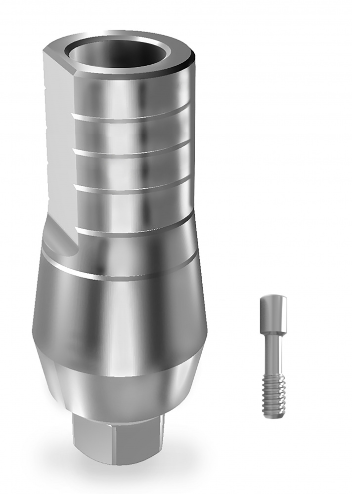 Абатмент Титановый Прямой (стандартный) - ø 4,5 H 5 мм,для серии HX, IMPLARIUS