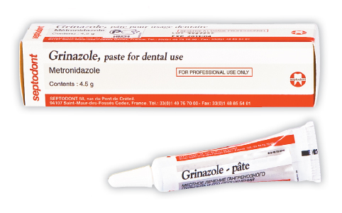 Гриназоль - паста для  всех типов инфекций (4,5гр),Septodont