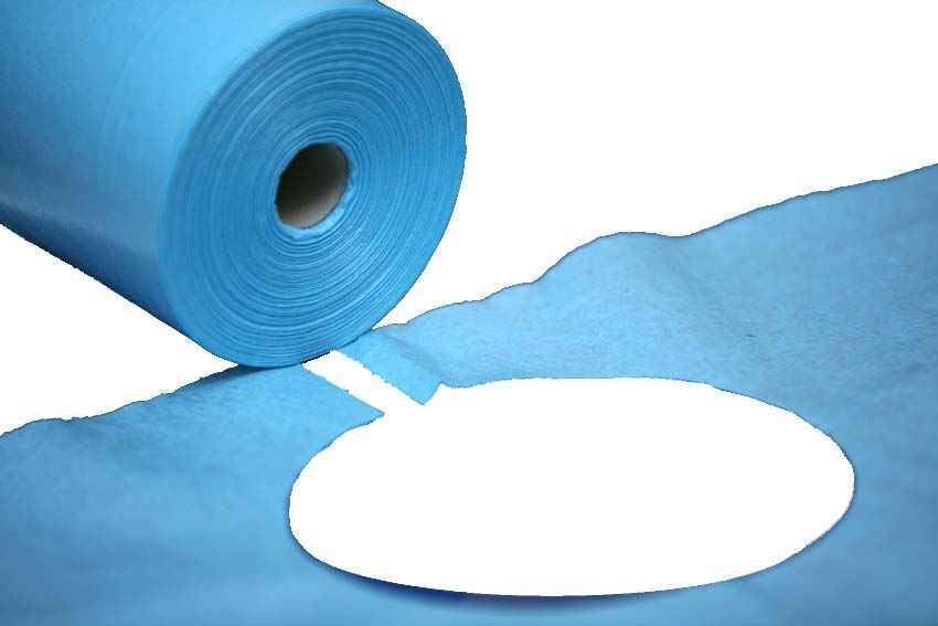Фартуки бумажно-пластиковые в рулоне 58х60см (80шт), JNB