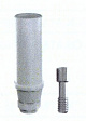 Абатмент Пластиковый "Широкий" (NON-HEX) ø 4,5 мм, H 9 мм, для серии CN, IMPLARIUS